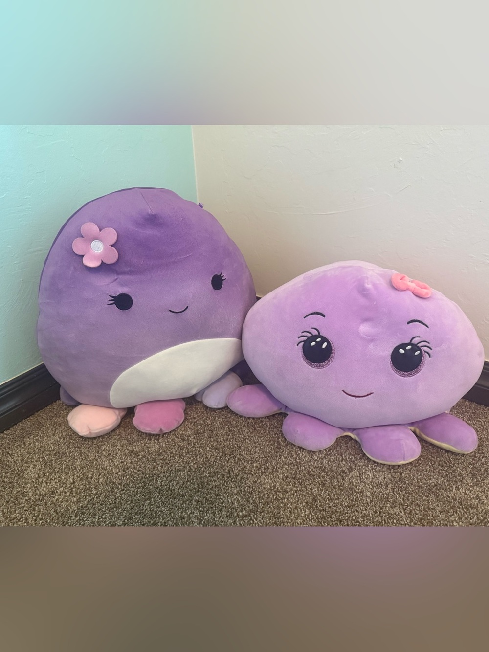 Plush Purple Octopus Stuffed Toy - Soft Kids Plush